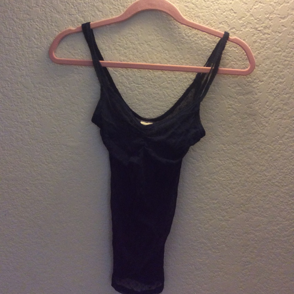 NEW LISTING Hollister Navy Blue Sheer Tank
